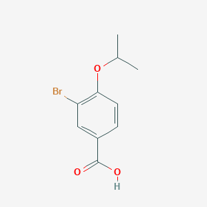 molecular formula C10H11BrO3 B1341061 3-Bromo-4-isopropoxybenzoic acid CAS No. 213598-20-0