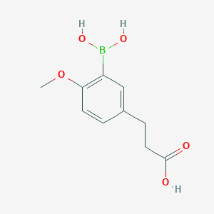 3-(3-Borono-4-methoxyphenyl)propanoic acid