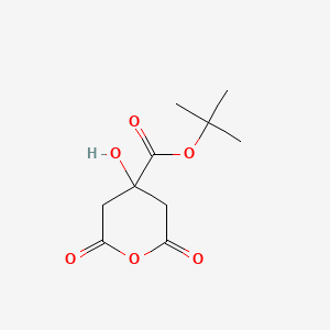 tert-Butyl 4-Hydroxy-2,6-dioxotetrahydro-2H-pyran-4-carboxylate