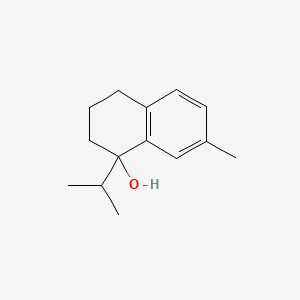 molecular formula C14H20O B13410691 1,2,3,4-Tetrahydro-7-methyl-1-(1-methylethyl)-1-naphthalenol 