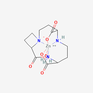 molecular formula C12H19N3O6Zn B13411207 Zn-Nicotianamine 