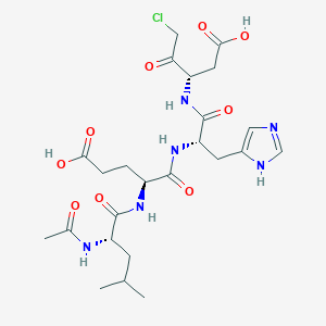 molecular formula C24H35ClN6O9 B1341122 Caspase-9 Inhibitor III 