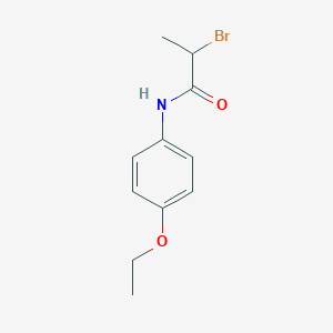 2-bromo-N-(4-ethoxyphenyl)propanamide