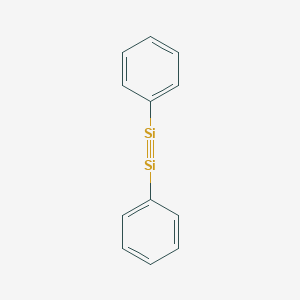 molecular formula C12H10Si2 B13411403 1,2-Diphenyldisilene 