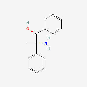 molecular formula C15H17NO B13411514 (R)-2-Amino-1,2-diphenyl-1-propanol 