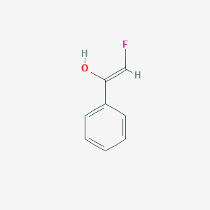 molecular formula C8H7FO B13411533 (Z)-2-fluoro-1-phenylethenol 