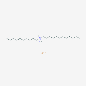 molecular formula C24H52BrN B13411542 N-Decyl-N,N-dimethyldodecan-1-aminium bromide CAS No. 76476-02-3