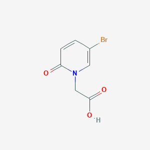 molecular formula C7H6BrNO3 B1341249 2-(5-Bromo-2-oxopyridin-1(2H)-yl)acetic acid CAS No. 872277-46-8