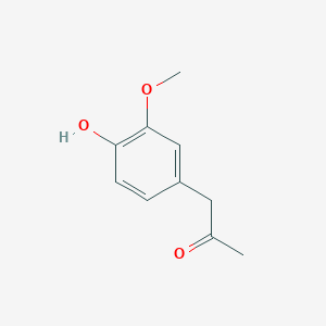 B134125 4-Hydroxy-3-methoxyphenylacetone CAS No. 2503-46-0