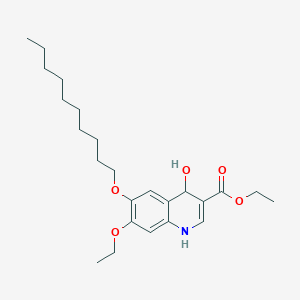 Ethyl 6-decoxy-7-ethoxy-4-hydroxy-1,4-dihydroquinoline-3-carboxylate