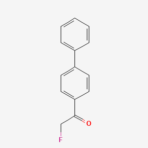 1-([1,1'-Biphenyl]-4-yl)-2-fluoroethan-1-one