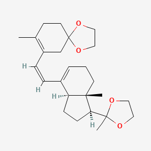 6Z-9,10-seco-3,20-Bis-(ethylenedioxy)-pregna-5(10)-6,8-triene