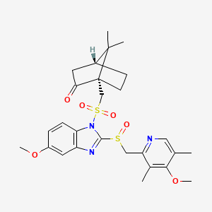 Omeprazole-N-(S)-camphorsulfonamide