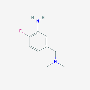 5-[(Dimethylamino)methyl]-2-fluoroaniline