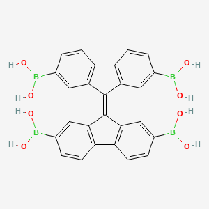 [9,9'-Bifluorenylidene]-2,2',7,7'-tetrayltetraboronic acid