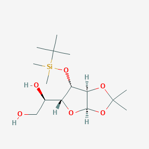 3-O-[(1,1-Dimethylethyl)dimethylsilyl]-1,2-O-(1-methylethylidene)-alpha-D-glucofuranose