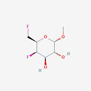 Methyl-4,6-dideoxy-4,6-difluoro-alpha-D-galactopyranose