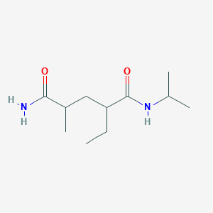 4-ethyl-2-methyl-N'-propan-2-ylpentanediamide