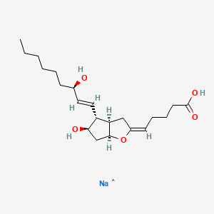 molecular formula C21H34NaO5 B13413137 Epoprostenol 15-R-epimer Sodium Salt 