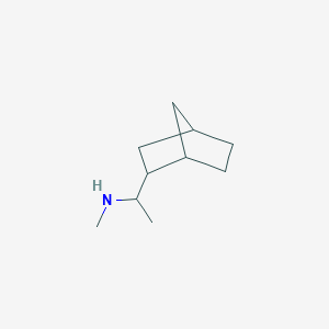 (1-{Bicyclo[2.2.1]heptan-2-yl}ethyl)(methyl)amine