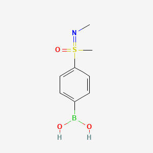 (4-(N,S-Dimethylsulfonimidoyl)phenyl)boronic acid