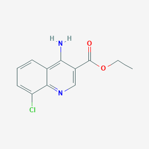 Ethyl 4-Amino-8-chloroquinoline-3-carboxylate
