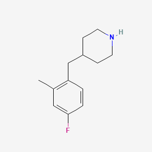 4-(4-Fluoro-2-methyl-benzyl)-piperidine