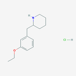 2-(3-Ethoxy-benzyl)-piperidine hydrochloride