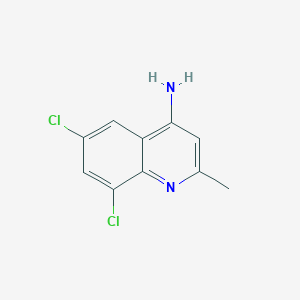 4-Amino-6,8-dichloro-2-methylquinoline
