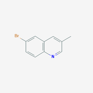 molecular formula C10H8BrN B1341349 6-Bromo-3-methylquinoline CAS No. 97041-63-9