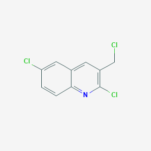 2,6-Dichloro-3-(chloromethyl)quinoline