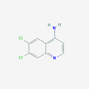 molecular formula C9H6Cl2N2 B1341356 4-Amino-6,7-dichloroquinoline CAS No. 948292-94-2