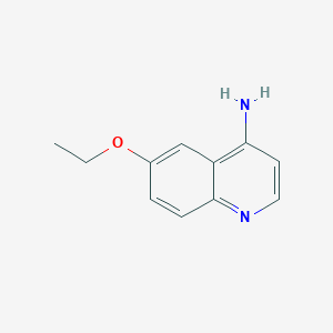 molecular formula C11H12N2O B1341357 4-Amino-6-ethoxyquinoline CAS No. 948293-13-8