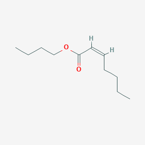 molecular formula C11H20O2 B13413786 (Z)-2-Heptenoic Acid Butyl Ester 