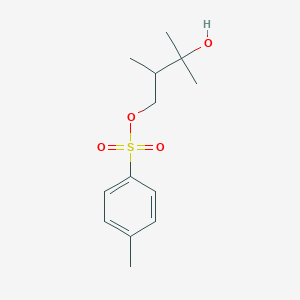 molecular formula C13H20O4S B13413906 (3-Hydroxy-2,3-dimethylbutyl) 4-methylbenzenesulfonate 