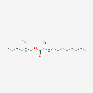 molecular formula C18H34O4 B13413988 Oxalic acid, 2-ethylhexyl octyl ester 