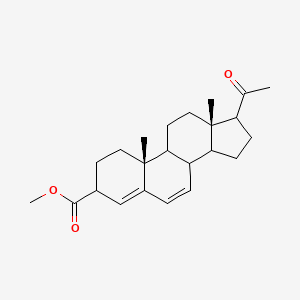 molecular formula C23H32O3 B13414047 3beta-Acetoxy-5-pregnen-20-one 