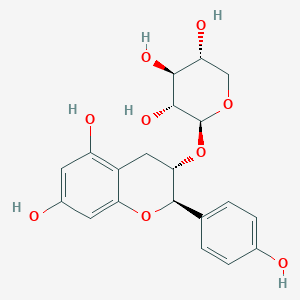 molecular formula C20H22O9 B13414067 Afzelechin 3-O-xyloside 