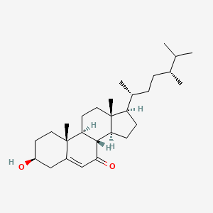 molecular formula C28H46O2 B13414126 7-Ketocampesterol 