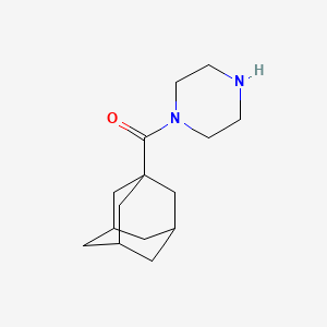 molecular formula C15H24N2O B1341436 1-(1-Adamantylcarbonyl)piperazine CAS No. 29869-08-7
