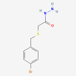2-[(4-Bromobenzyl)thio]acetohydrazide