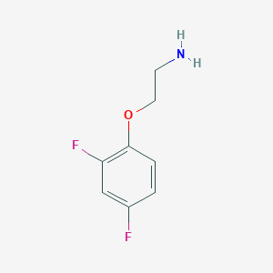 molecular formula C8H9F2NO B1341533 2-(2,4-二氟苯氧基)乙胺 CAS No. 762228-01-3