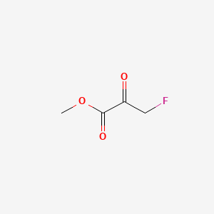 molecular formula C4H5FO3 B13416125 Methyl 3-fluoropyruvate CAS No. 399-87-1