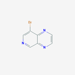 molecular formula C7H4BrN3 B1341625 8-Bromopyrido[3,4-b]pyrazine CAS No. 929074-45-3