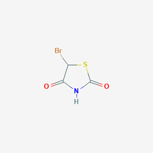 molecular formula C3H2BrNO2S B134166 5-Bromotiazolidina-2,4-diona CAS No. 125518-48-1