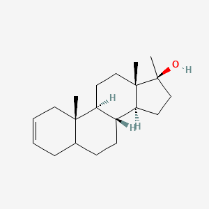 molecular formula C20H32O B13417067 17a-Methyl-androst-2-ene-17b-ol 