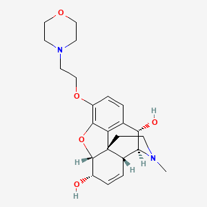 molecular formula C23H30N2O5 B13417115 10alpha-Hydroxypholcodine ((10S)-10-Hydroxypholcodine) 