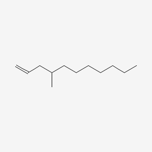 molecular formula C12H24 B13417121 4-Methyl-1-undecene CAS No. 74630-39-0