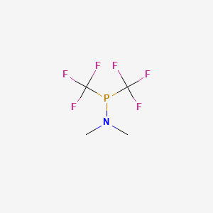 Phosphinous amide, N,N-dimethyl-P,P-bis(trifluoromethyl)-