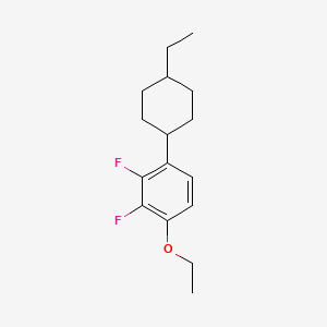 trans-1-Ethoxy-4-(4-ethyl-cyclohexyl)-2,3-difluoro-benzene